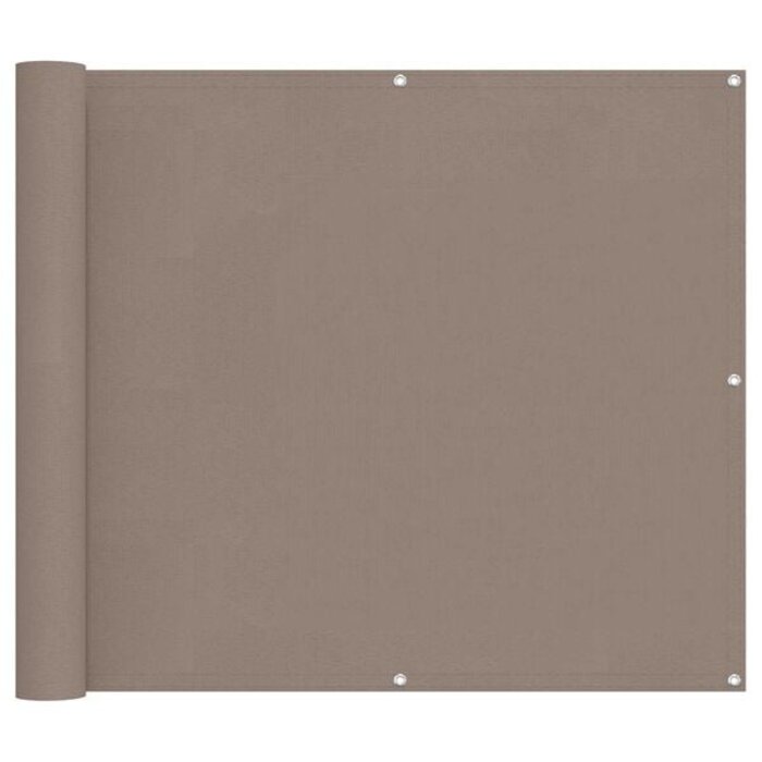 Vidaxl Balkonsichtschutz 100x300cm in Taupe - 30% Rabatt auf ausgepacktes Einzelstück