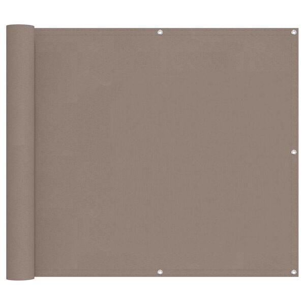 Vidaxl Balkonsichtschutz 100x300cm in Taupe - 30% Rabatt auf ausgepacktes Einzelstück
