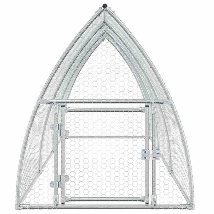 Vidaxl Großer Hühnerstall 300x105x120 cm - 34% Rabatt - Silber