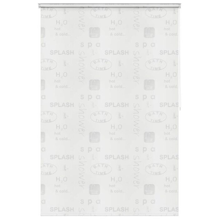 Vidaxl Duschrollo mit Splash-Motiv 160 x 240 cm - 52% Rabatt
