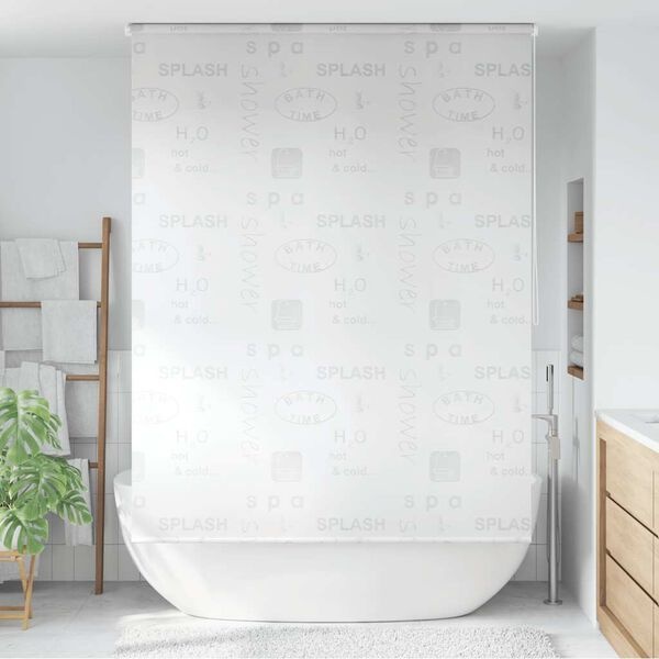 Vidaxl Duschrollo mit Splash-Motiv 160 x 240 cm - 52% Rabatt