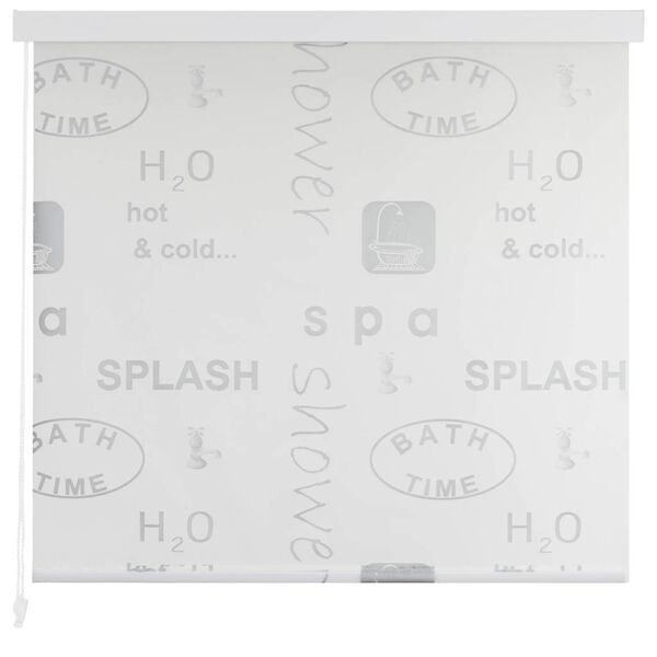 Vidaxl Duschrollo mit Splash-Motiv 160 x 240 cm - 52% Rabatt