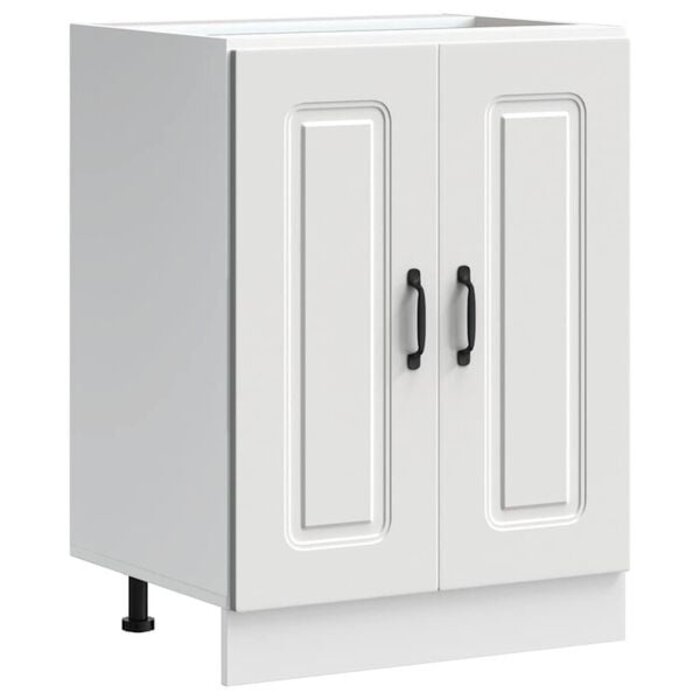 Vidaxl Spülenunterschrank Kalmar Weiß 60x46cm - 34% Rabatt