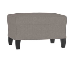 Vidaxl Eleganter Fußhocker in Taupe - 60x50x41 cm - 42% Rabatt