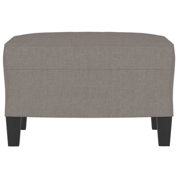 Vidaxl Eleganter Fußhocker in Taupe - 60x50x41 cm - 33% Rabatt
