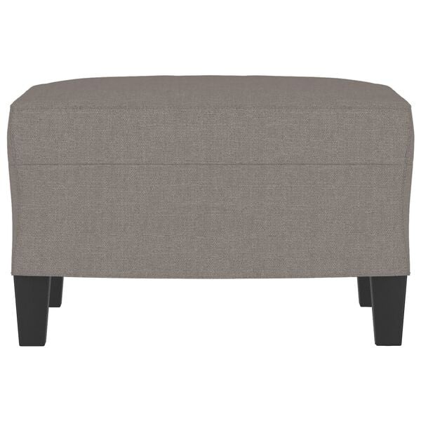 Vidaxl Eleganter Fußhocker in Taupe - 60x50x41 cm - 33% Rabatt