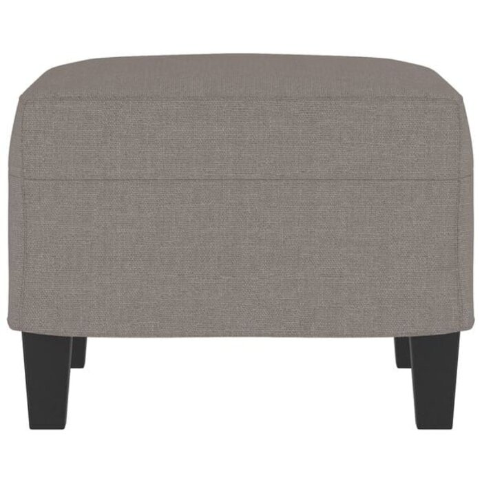 Vidaxl Eleganter Fußhocker in Taupe - 60x50x41 cm - 33% Rabatt