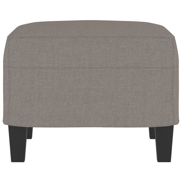 Vidaxl Eleganter Fußhocker in Taupe - 60x50x41 cm - 33% Rabatt