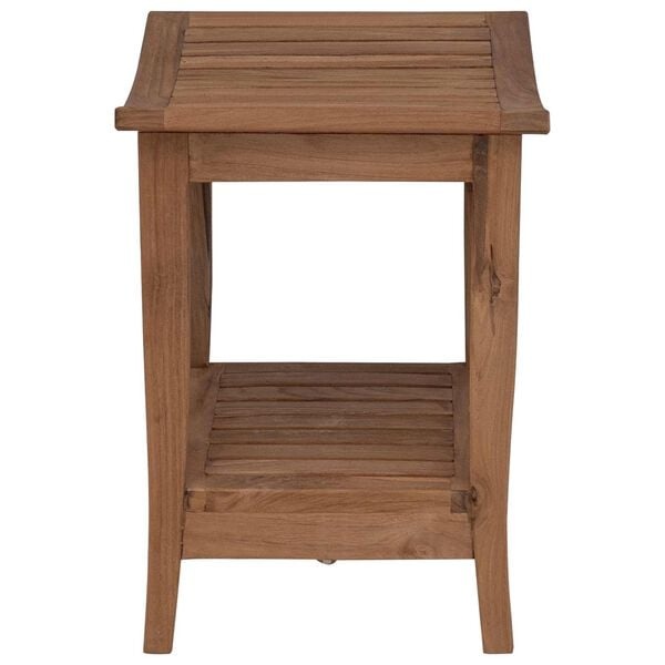 Vidaxl Badezimmer-Beistelltisch aus massivem Teakholz, 50x35x45 cm - 33% Rabatt