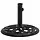 Robuster Sonnenschirmständer Gusseisen 44x31cm Schwarz - 33% Rabatt