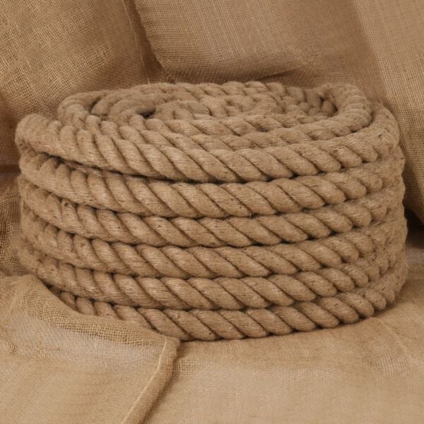 Vidaxl Massives Juteseil 50 mm x 5 m - Naturfaser - 33% Rabatt