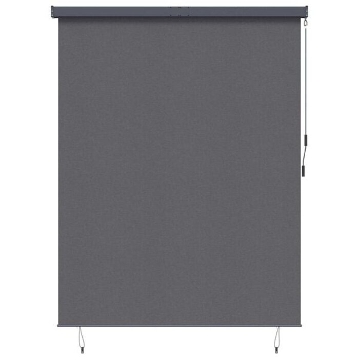 Vidaxl Außenrollo 200 x 250 cm Anthrazit gestreift - 35% Rabatt