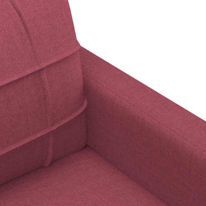 Vidaxl Eleganter Sessel 60 cm in Weinrot - 34% Rabatt auf Retourenware