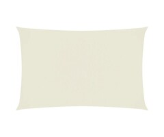 Vidaxl Sonnensegel Rechteckig 4x7m Oxford-Gewebe creme - 47% Rabatt