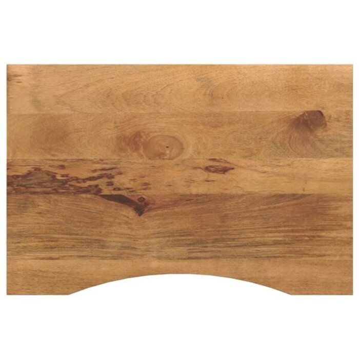 Vidaxl Massive Mangoholz Schreibtischplatte 80x50x2,5 cm - 33% Rabatt
