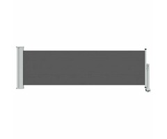 Vidaxl Seitenmarkise 300 x 80 cm Anthrazit - 45% Rabatt - Ausgepackt