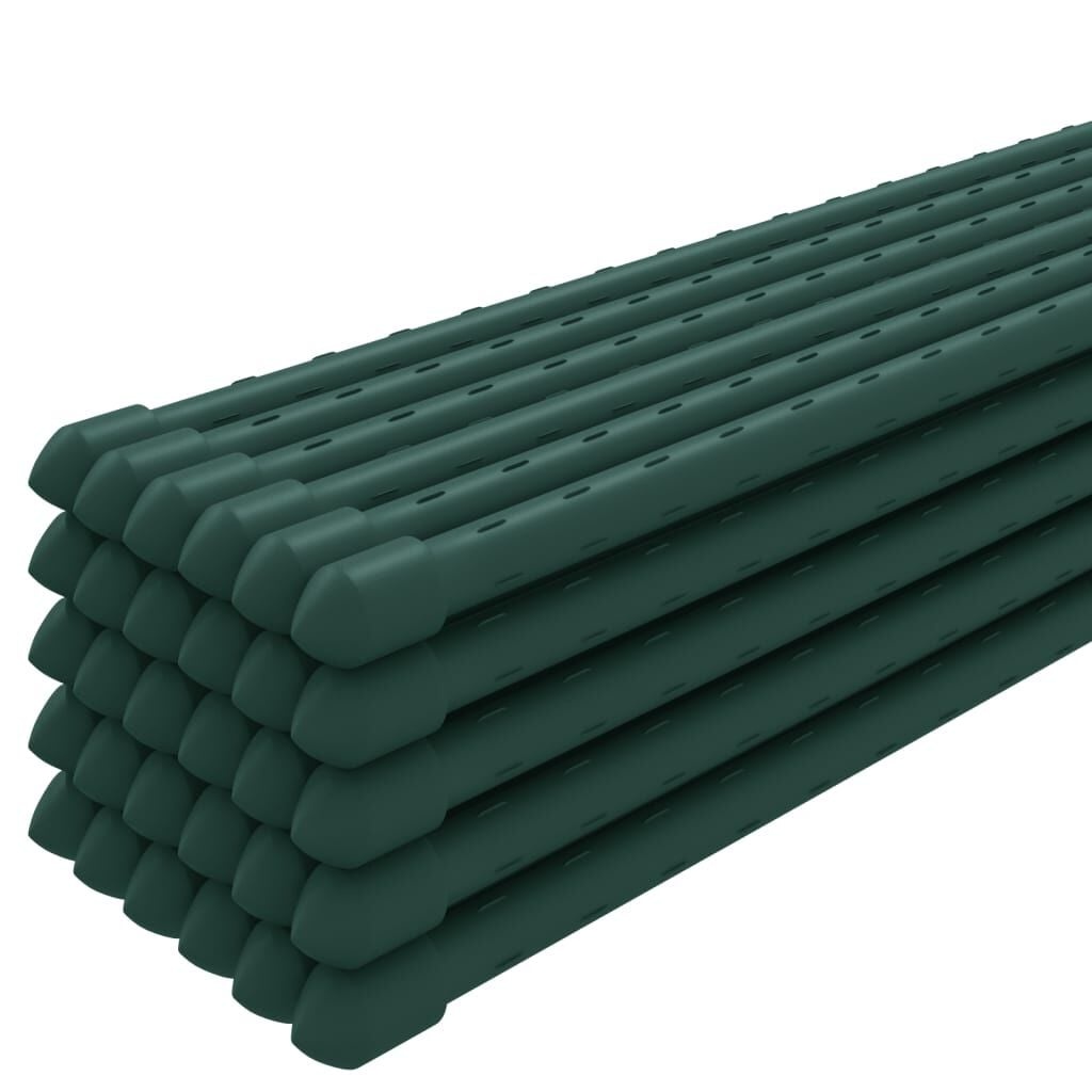 Vidaxl 30x Pflanzstäbe aus Stahl 150 cm Grün - 29% Rabatt