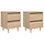 2er Set Nachttische Sonoma Eiche, 40x35x50 cm - 34% Rabatt