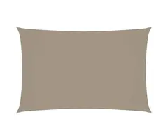 Vidaxl Sonnensegel 5x8 m Oxford-Gewebe taupe - 42% Rabatt
