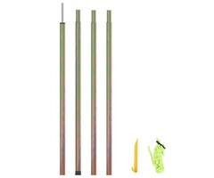 Vidaxl Sonnensegelstange 250 cm aus verzinktem Stahl - 42% Rabatt