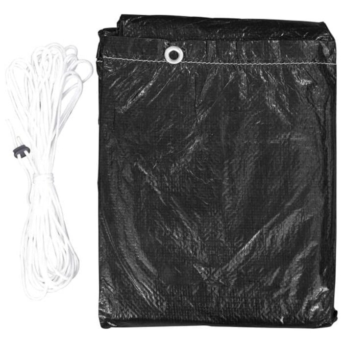 Vidaxl Schaukelbank-Schutzhülle 185x117x170 cm Schwarz - 31% Rabatt