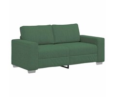 Vidaxl Loveseat Sofa in Dunkelgrün, 180x77x82 cm, Cord-Stoff - 47% Rabatt