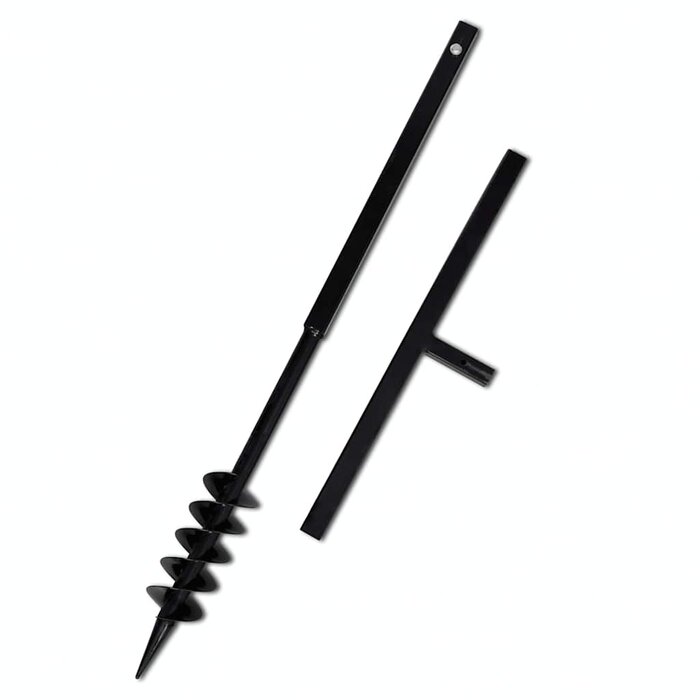Vidaxl Erdbohrer 80 mm mit Doppelschneide - 31% Rabatt