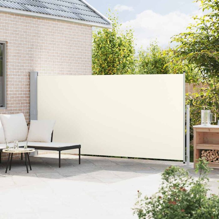 Vidaxl Seitenmarkise 180x500 cm, Creme - 34% Rabatt auf Retourenware