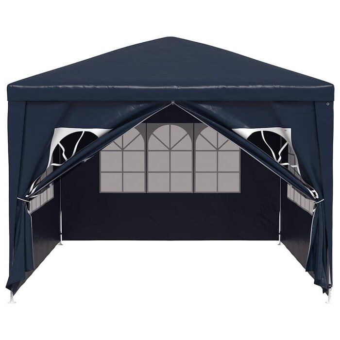 Vidaxl Partyzelt 3x4 m Gartenpavillon Blau - 34% Rabatt