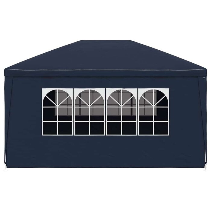 Vidaxl Partyzelt 3x4 m Gartenpavillon Blau - 34% Rabatt