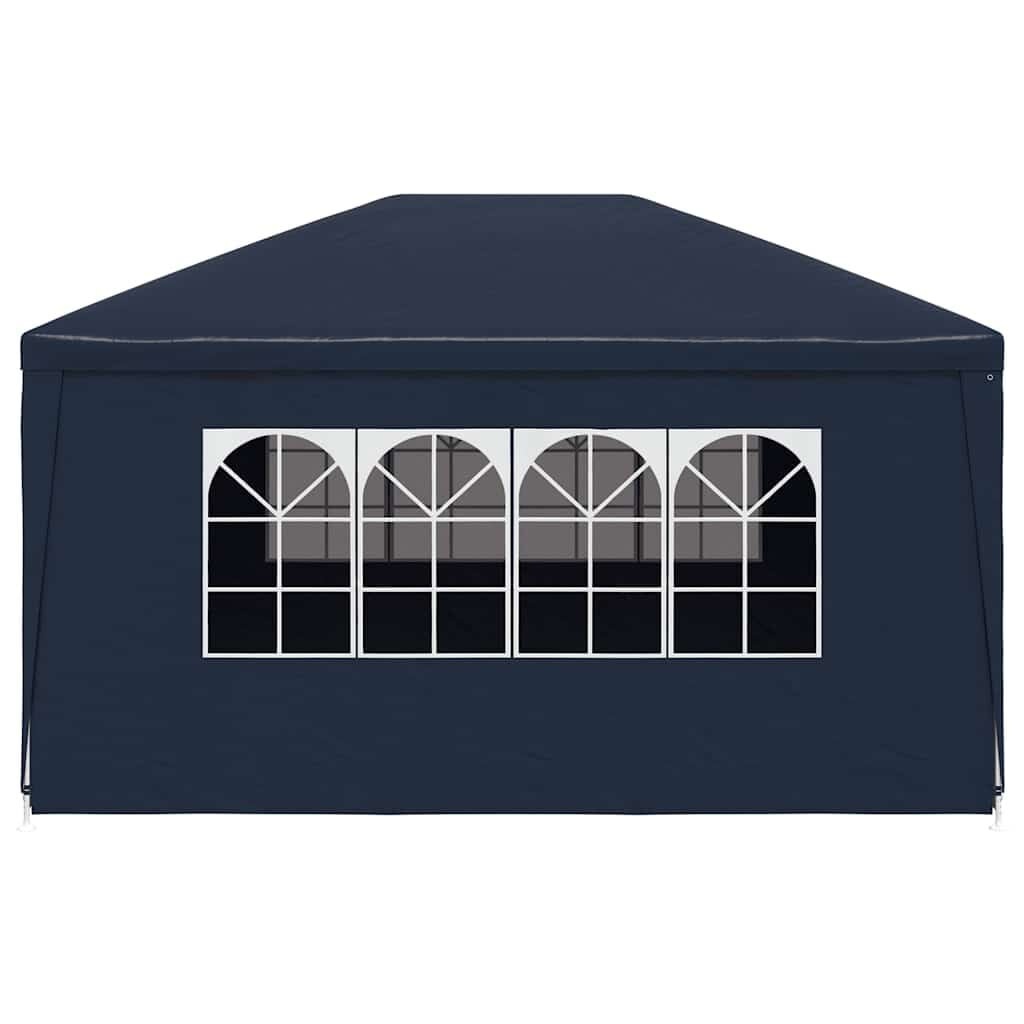 Vidaxl Partyzelt 3x4 m Gartenpavillon Blau - 34% Rabatt