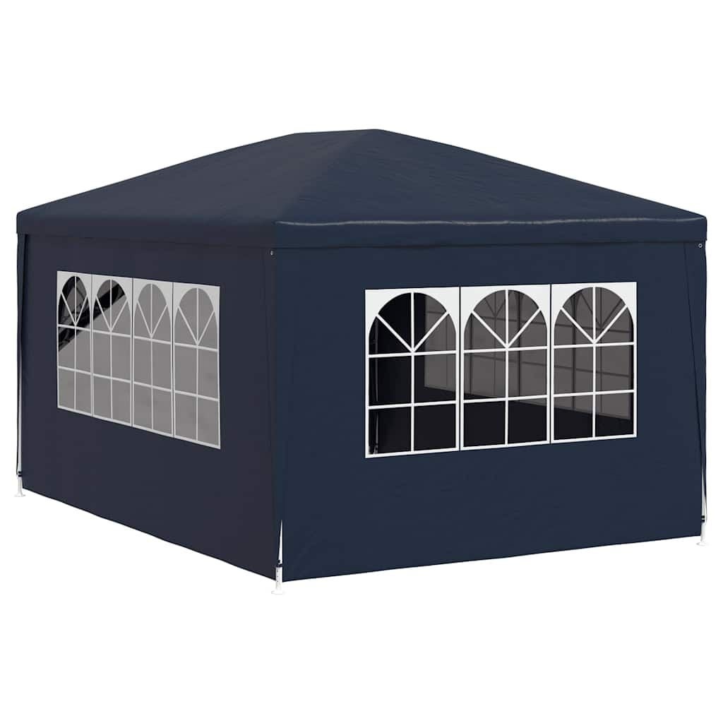 Vidaxl Partyzelt 3x4 m Gartenpavillon Blau - 34% Rabatt