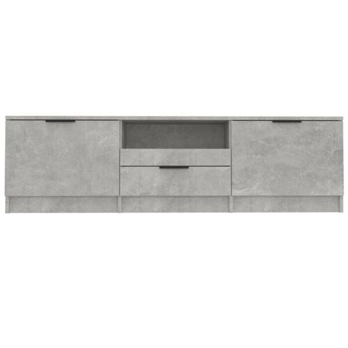 Vidaxl Moderner TV-Schrank 140cm in Betongrau - 34% Rabatt