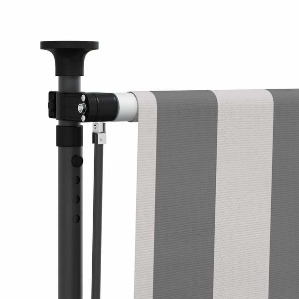 Vidaxl Außenrollo 200 x 270 cm Anthrazit/Weiß - 34% Rabatt auf Retourenware