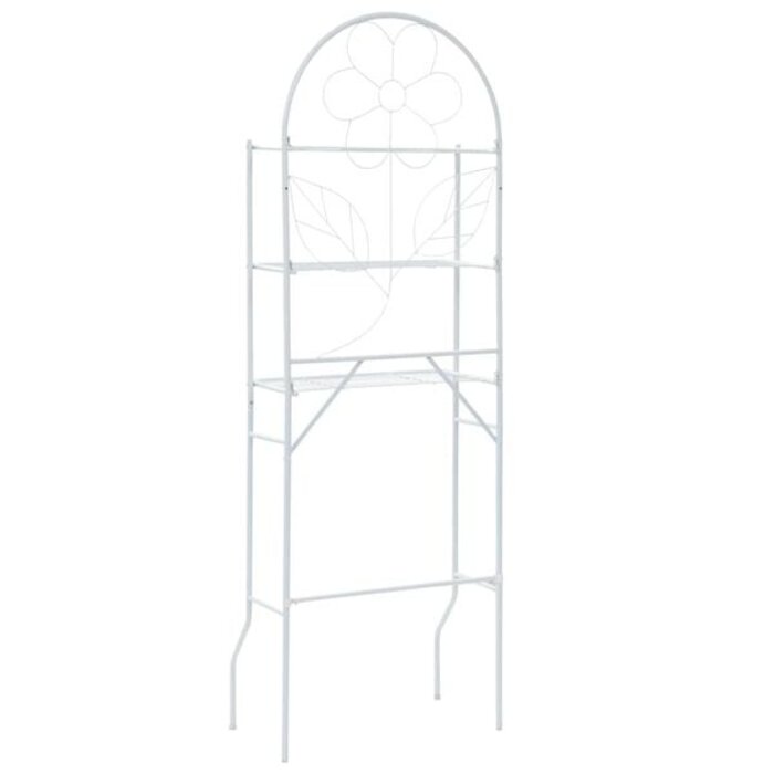 Vidaxl Badezimmerregal über Waschmaschine, Weiß, 60x33x174 cm - 31% Rabatt