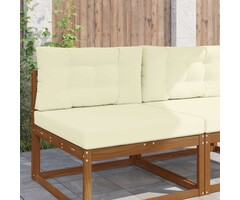 Vidaxl Gartenbankauflage Set 80x80cm in Creme - 43% Rabatt
