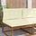 Gartenbankauflage Set Creme 80x80cm - 32% Rabatt