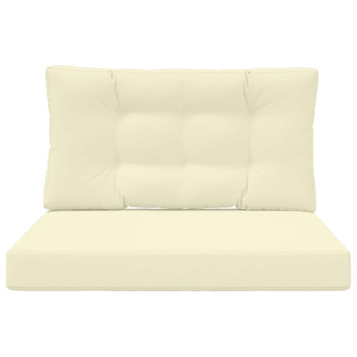 Vidaxl Gartenbankauflage Set Creme 80x80cm - 32% Rabatt