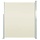 Ausziehbare Seitenmarkise 170x300 cm in Creme - 33% Rabatt