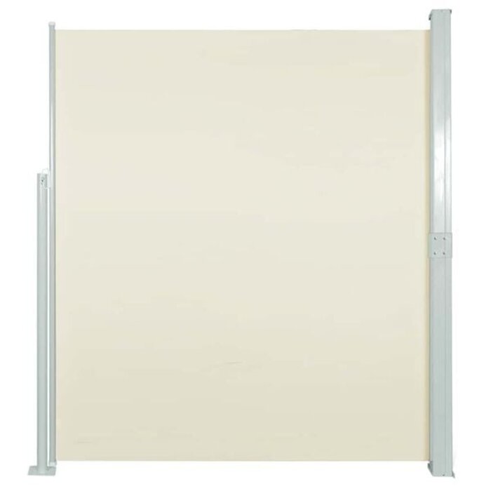 Vidaxl Ausziehbare Seitenmarkise 170x300 cm in Creme - 33% Rabatt