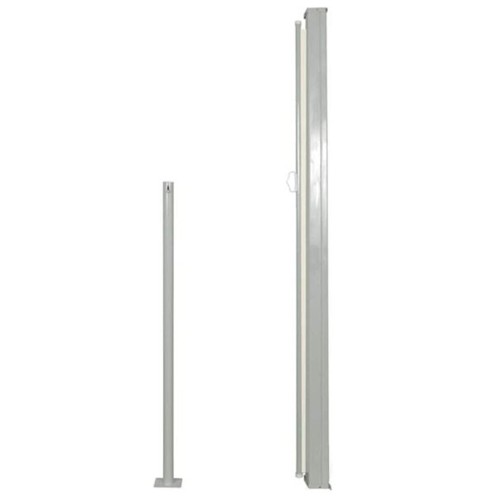 Vidaxl Ausziehbare Seitenmarkise 170x300 cm in Creme - 33% Rabatt