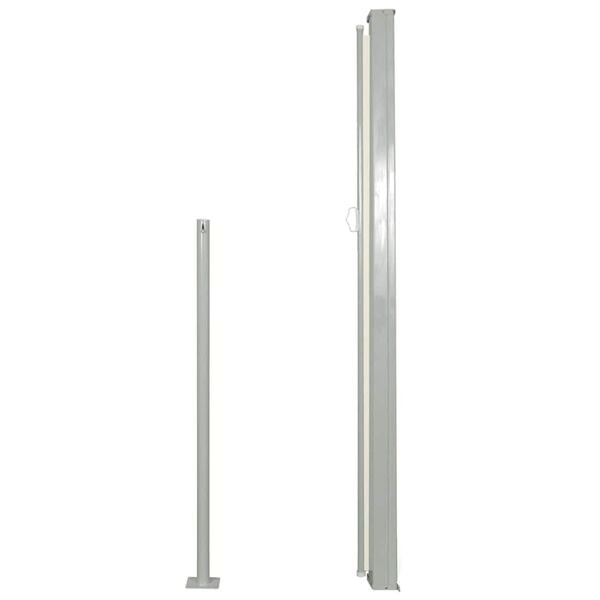 Vidaxl Ausziehbare Seitenmarkise 170x300 cm in Creme - 33% Rabatt