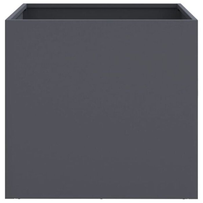Vidaxl Pflanzkübel 2er-Set 49x47x46 cm Anthrazit - 37% Rabatt