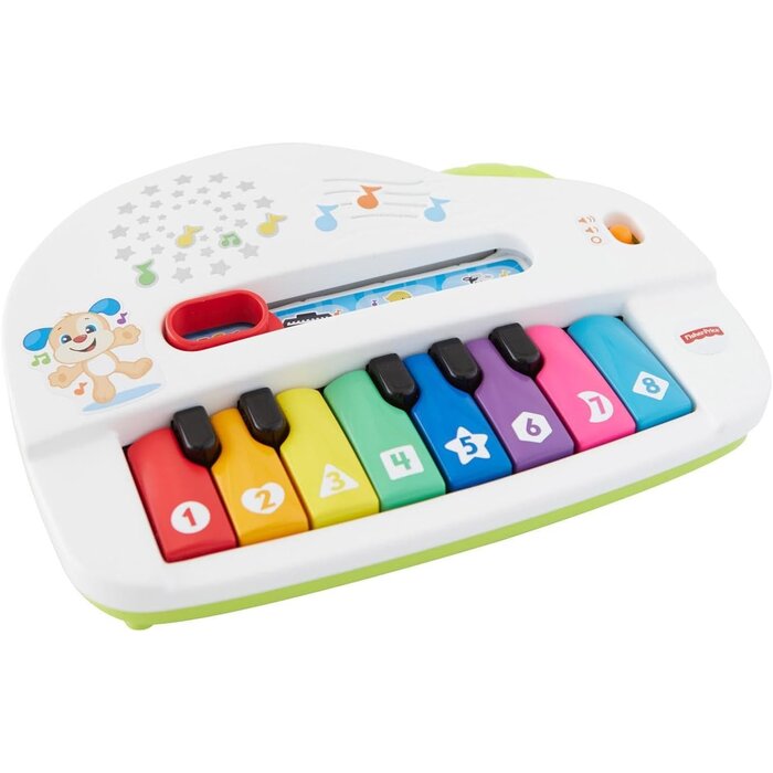 Fisher Price Interaktives Musik-Spielzeugklavier, 8 Tasten, 4 Modi - 31% Rabatt