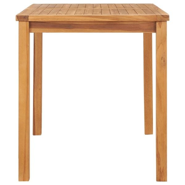 Vidaxl Gartentisch Massivholz Teak 120x70x77 cm - 38% Rabatt