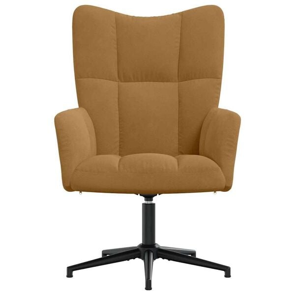 Vidaxl Eleganter Relaxsessel aus Samt in Braun - 34% Rabatt