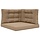 Gartenbank Kissen Set 80x80cm Taupe - 33% Rabatt