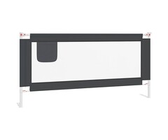 Vidaxl Bettgitter für Kleinkinder 190x25 cm Dunkelgrau - 44% Rabatt