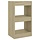 Bücherregal & Raumteiler, Sonoma-Eiche, 40x30x72 cm - 32% Rabatt