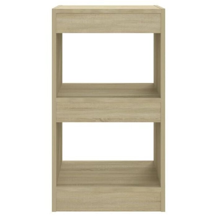 Vidaxl Bücherregal & Raumteiler, Sonoma-Eiche, 40x30x72 cm - 32% Rabatt